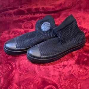 Converse, Black, Pull-on sneakers